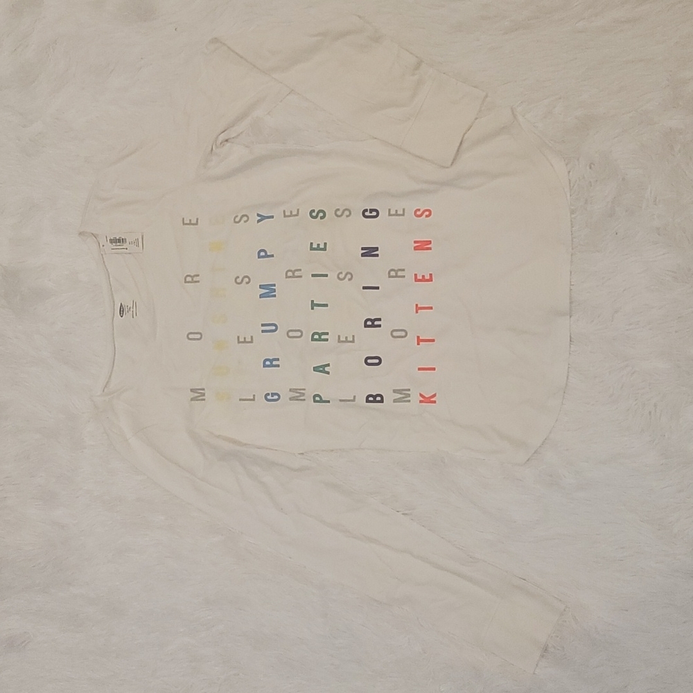 Old Navy Girls Long Sleeved Tee